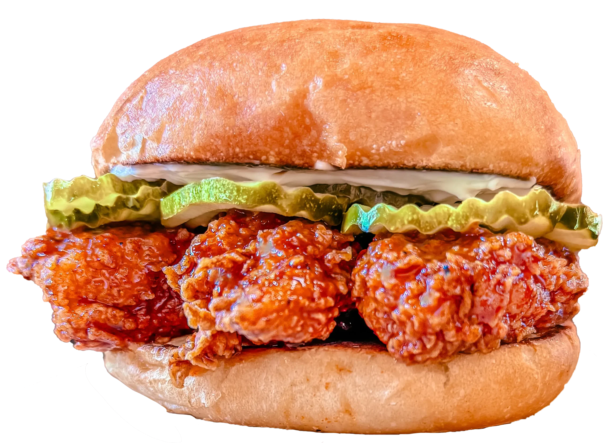 Hot Honey Chicken Tender Sandwich