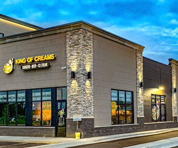 Exterior photo of King of Creams Hermantown