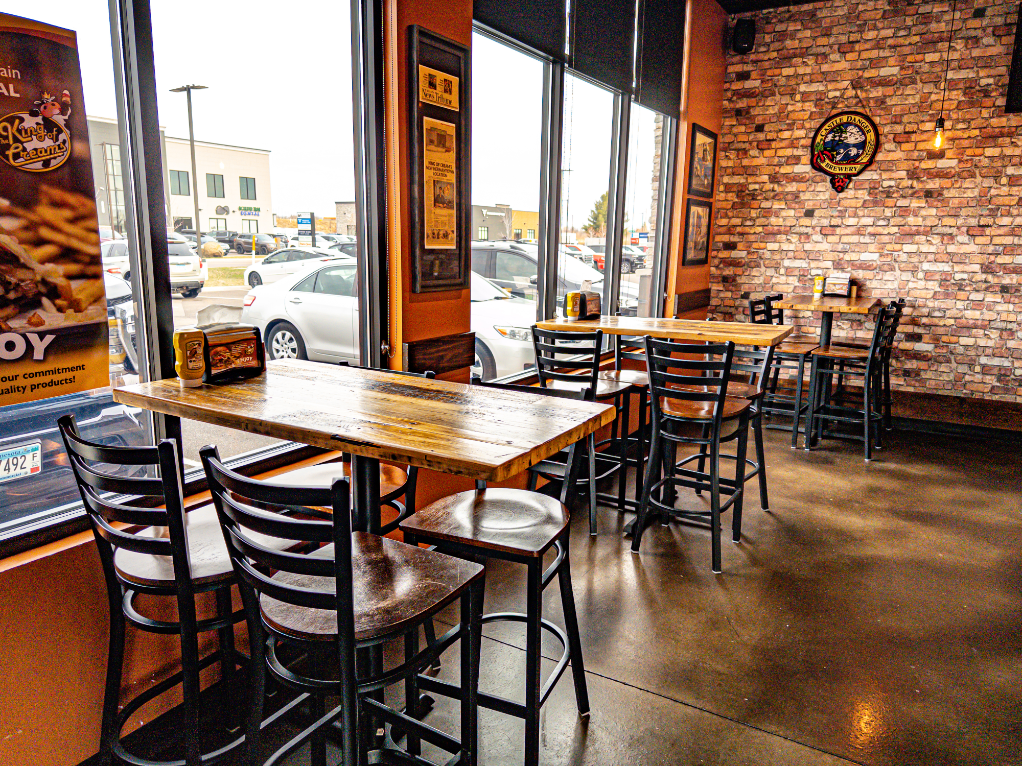 Wide-angle view of Hermantown interio