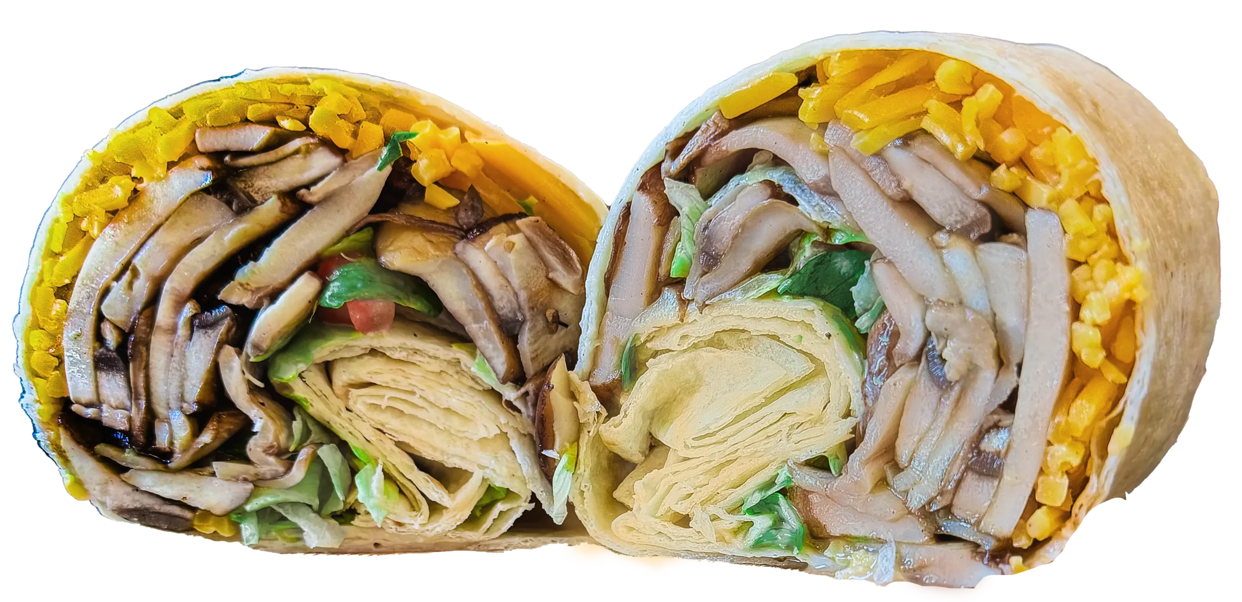 Portabella Mushroom Wrap