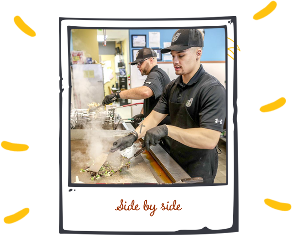 Mid-construction view of Truck 3’s interior, showcasing the DIY expansion and operational growth.